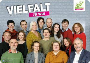 Wahlsujet WUI - Die Grünen zur Gemeinderatswahl 2019 - © WUI - Die Grünen