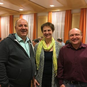Anna Steindl - Spitzenkandidatin ÖVP Wolkersdorf am Bild mit Rudolf Maurer und Harald Schmölz - &copy; ÖVP Wolkersdorf