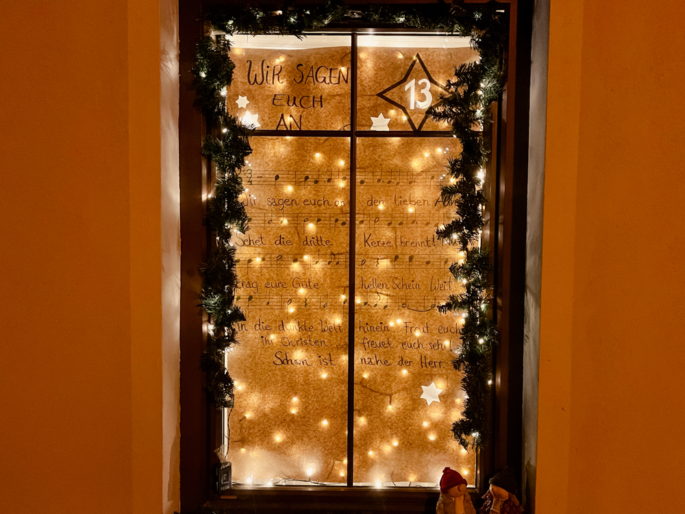 Adventfenster Familie Sedlacek- Schustergasse 3 - © Frank Mühmel